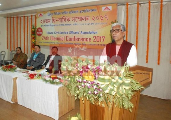 Tripura Civil Association Officer observed 24th Biennial Conference